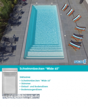 MdP Schwimmbecken Wide 65