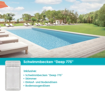 MdP Schwimmbecken Deep 775