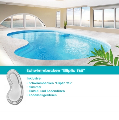 MdP Schwimmbecken Elliptic 965