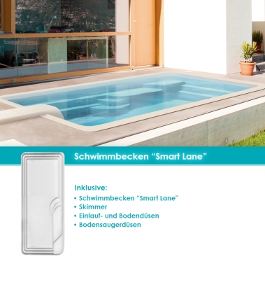 MdP Schwimmbecken Smart Lane