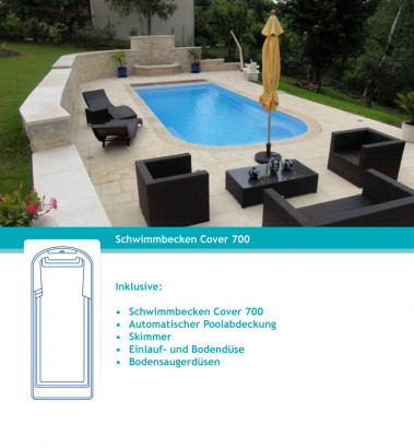 MdP Schwimmbecken Cover Relax 700